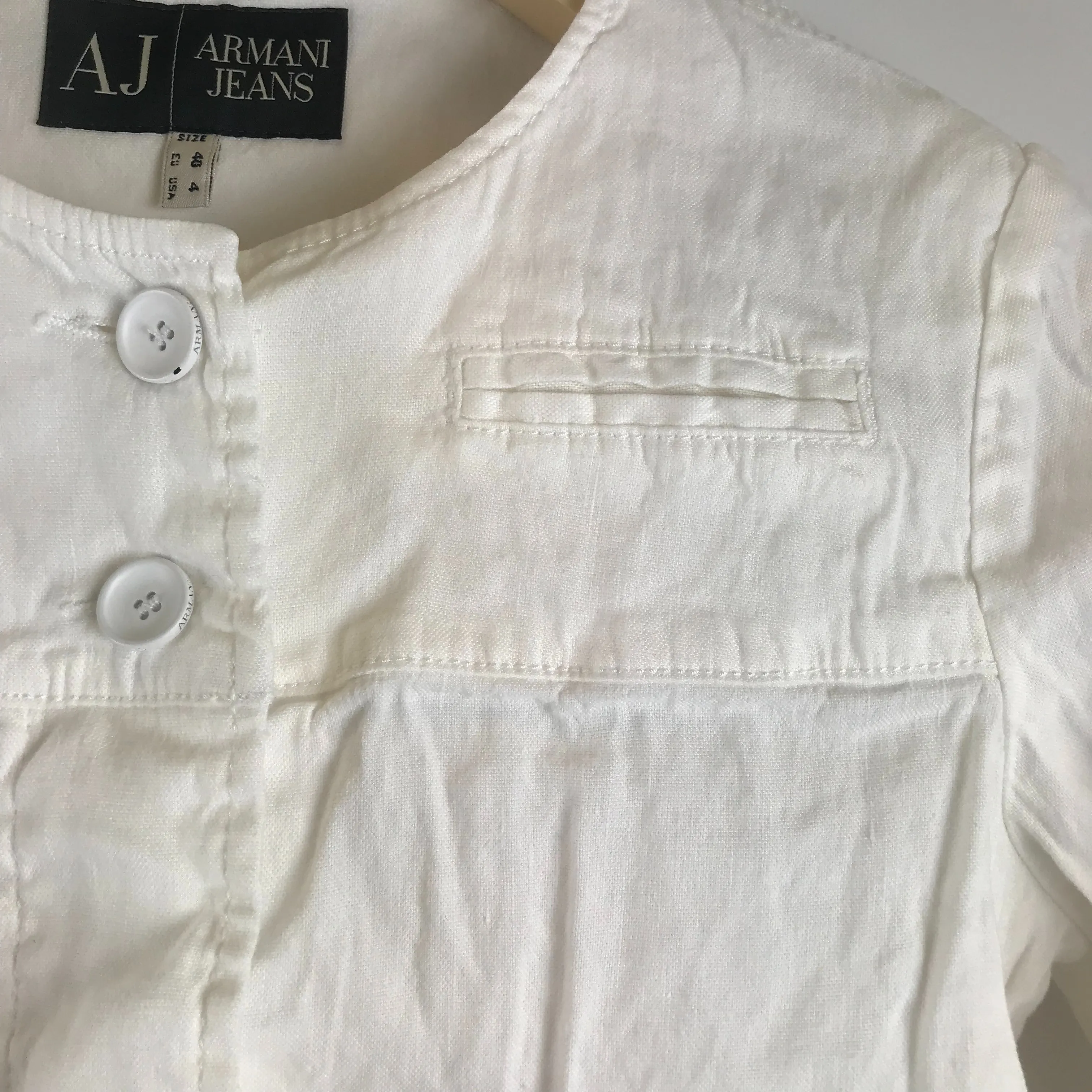 Veste blanche - Armani Jeans - 40