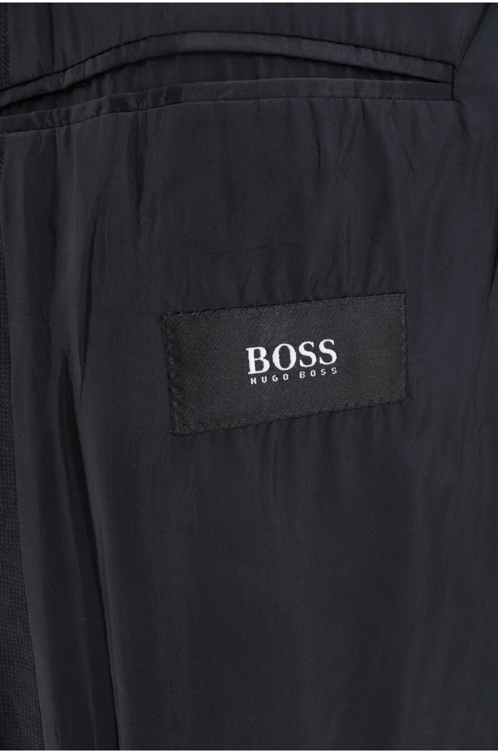 Veste Hugo Boss gris foncé / Vêtement d'occasion vintage friperie