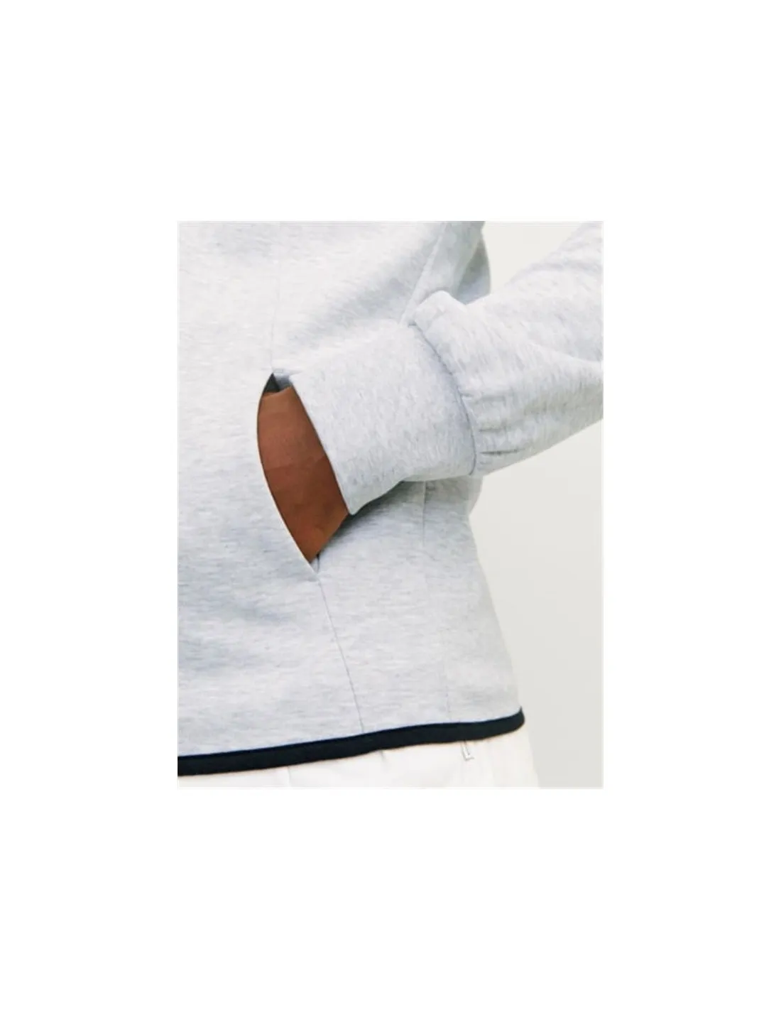 Veste Jack and Jones Jcoair Zip. Mélange gris clair Homme