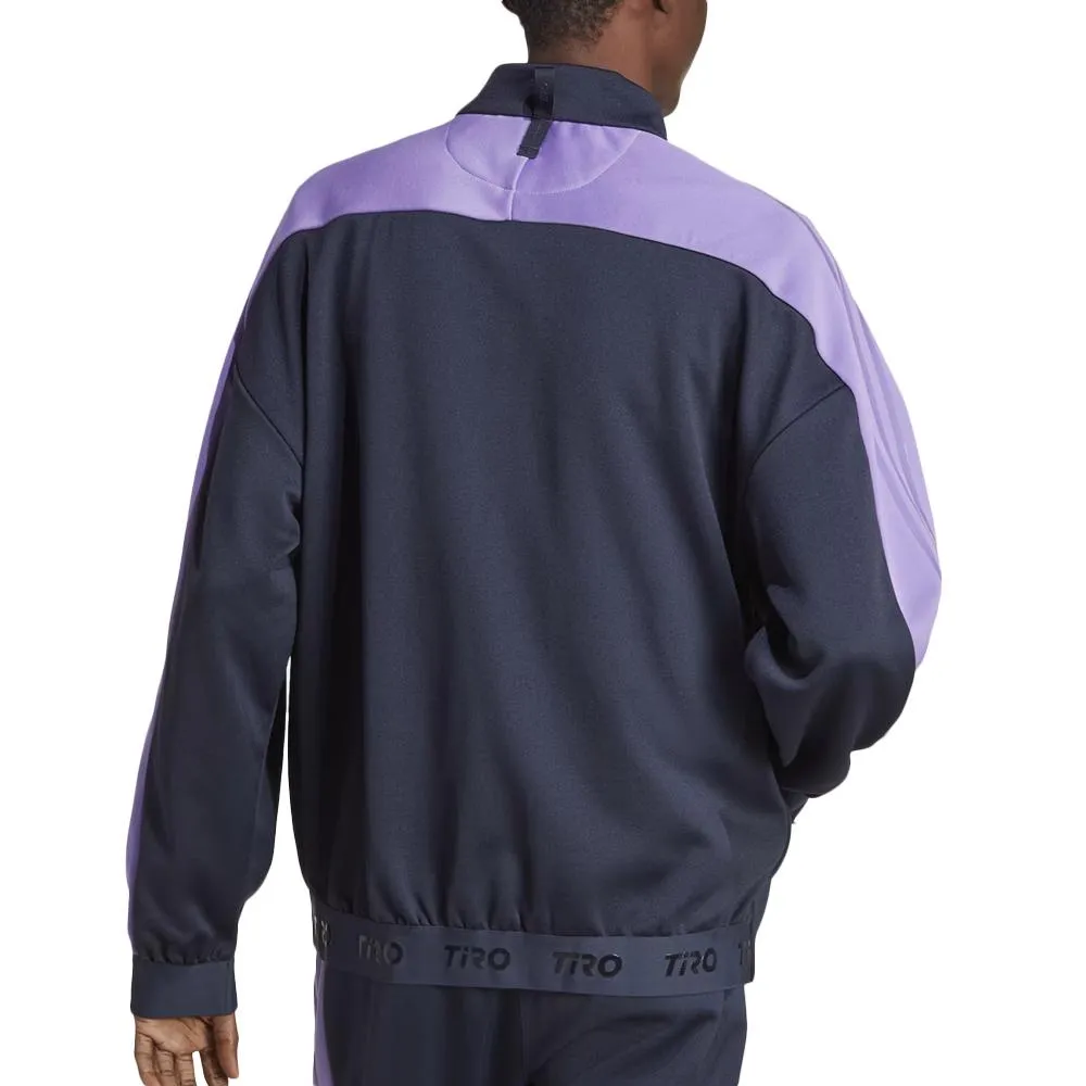 Veste Marine/Violet Homme Adidas M Tiro Tt