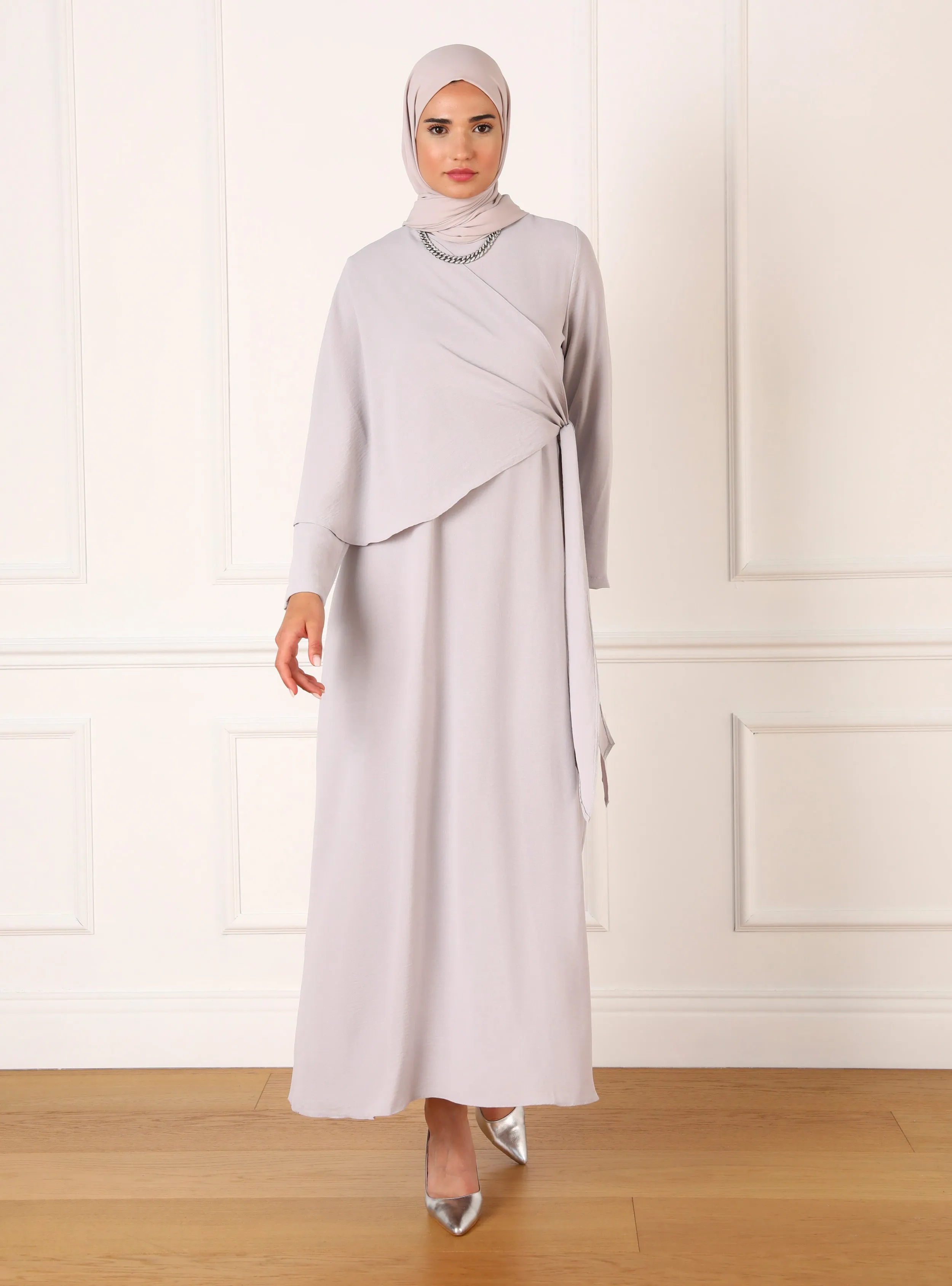 Vintage Purple - Modest Dress